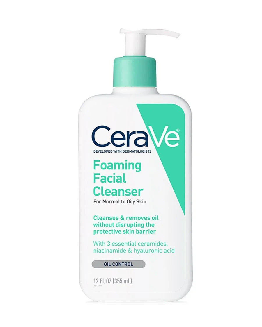 Amazing CeraVe Foaming Facial Cleanser for Normal to Oily Skin – 236ml