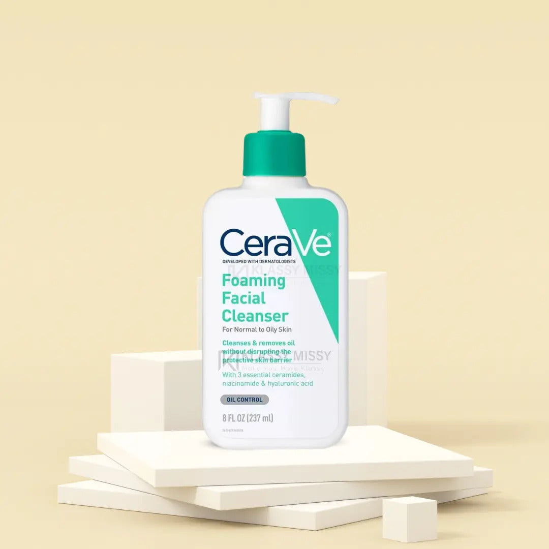 Amazing CeraVe Foaming Facial Cleanser for Normal to Oily Skin – 236ml