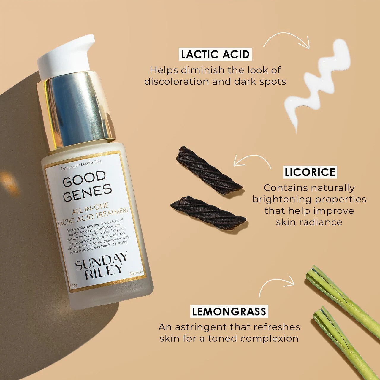 Sunday Riley Good Genes All-In-One Lactic Acid Treatment Serum