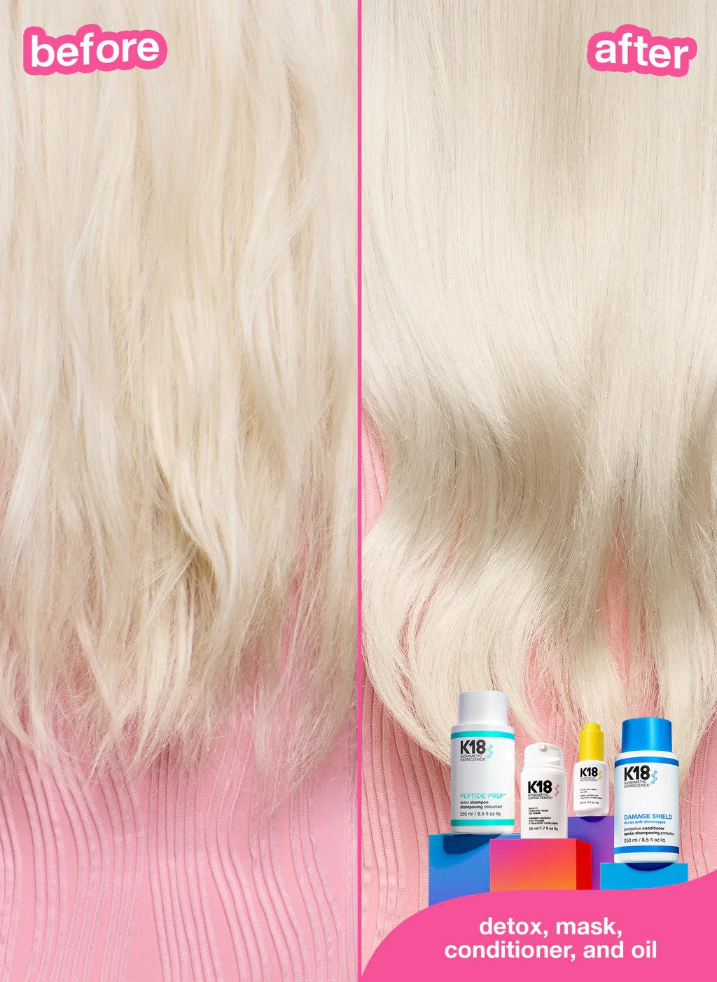 K18 Mini Leave-In Molecular Repair Hair Mask – 15ml | Restores Damaged Hair